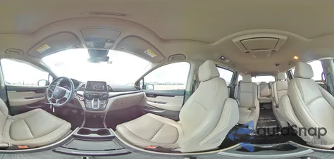 2023 Honda Odyssey Touring from USA, damaged, VIN 5FNRL6H86PB037111